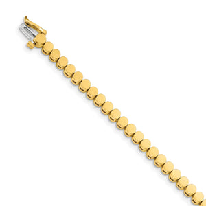 14k Holds 47 Stones up to 2.75mm, Add-A-Diamond Bracelet