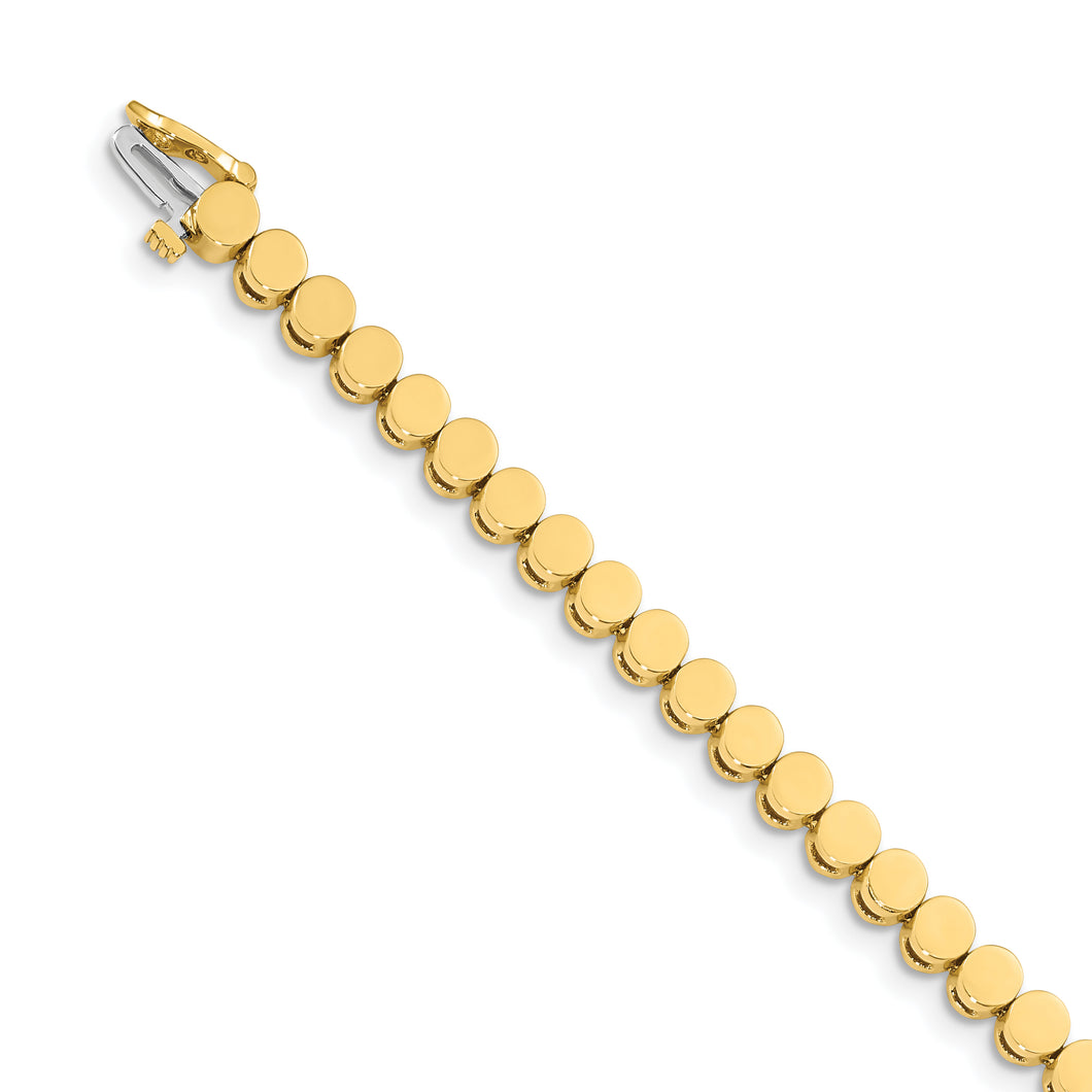 14k Holds 39 Stones up to 3mm, Add-a-Diamond Bracelet