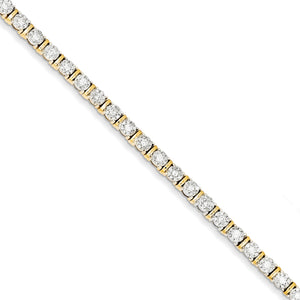 14k Diamond Bracelet