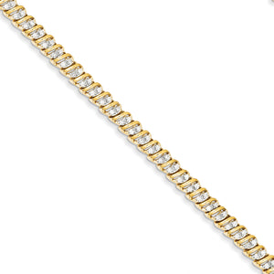 14k Diamond Bracelet