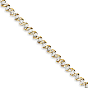 14k Diamond Bracelet