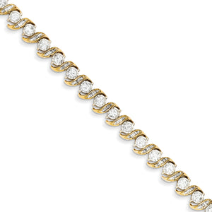 14k Diamond Bracelet