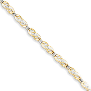 14k Diamond Bracelet