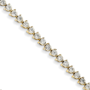 14k Diamond Bracelet