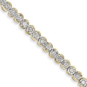 14k Diamond Bracelet