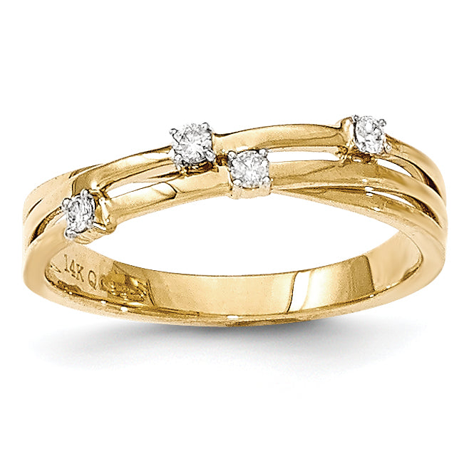 14k Diamond Fashion Ring