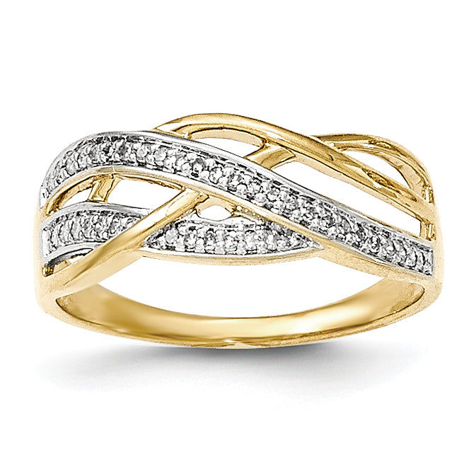14K Diamond Ring