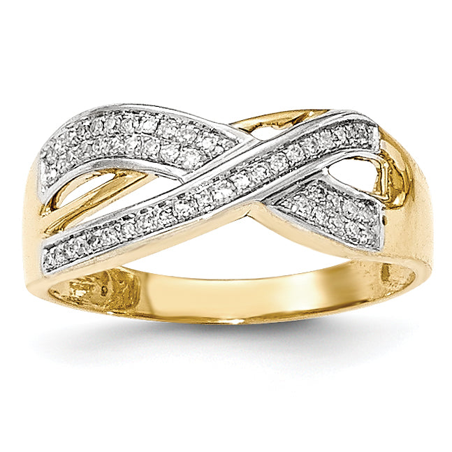 14K Diamond Ring