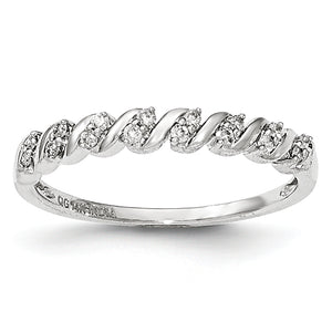 14k White Gold Diamond Ring