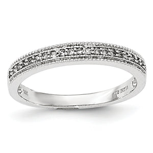 14K White Gold Diamond Ring