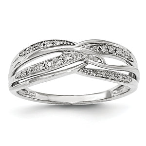 14K White Gold Diamond Ring