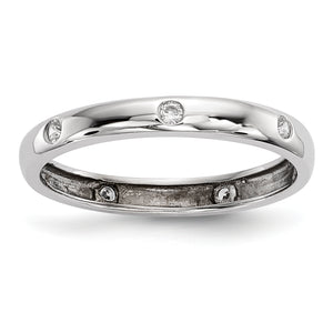 14k White Gold Diamond Ring
