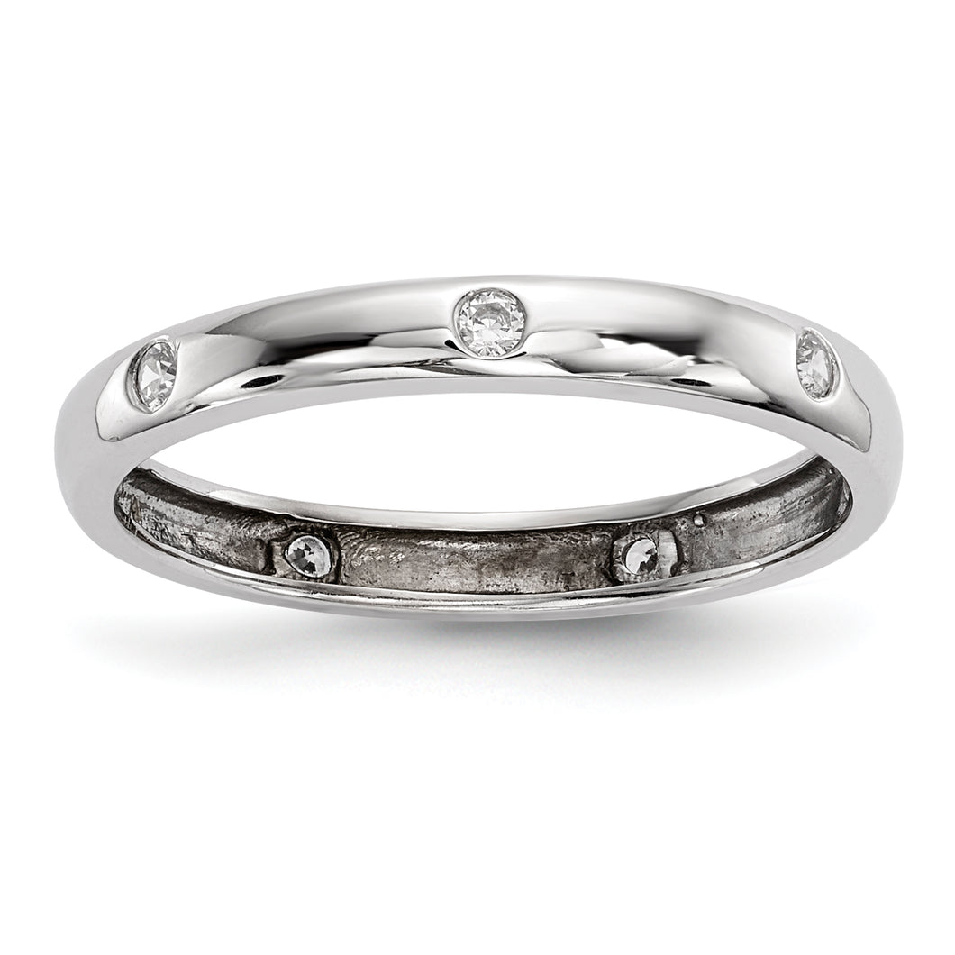 14k White Gold Diamond Ring