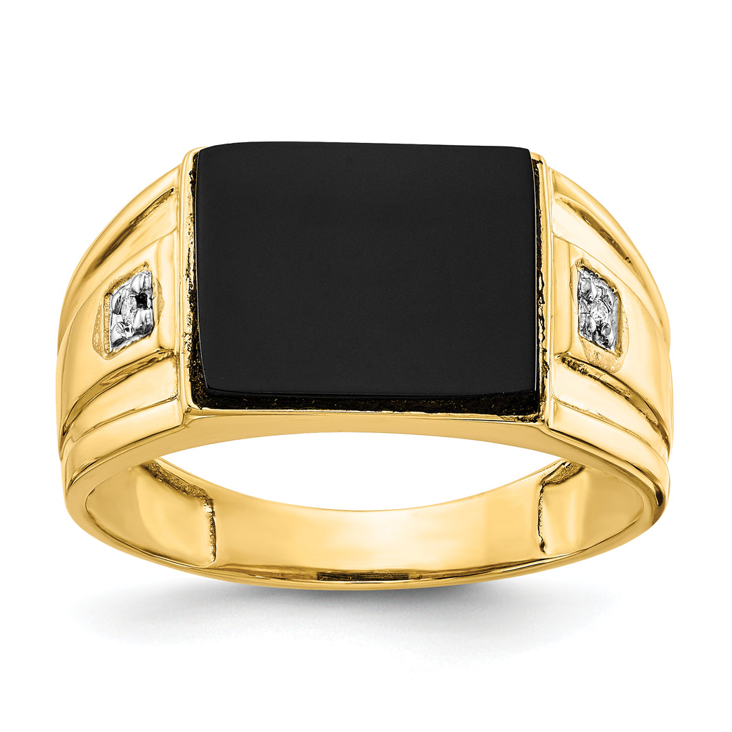 14k VS Diamond men's ring