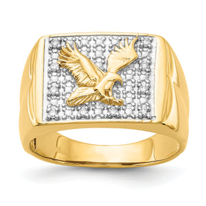 14k VS Diamond men's ring