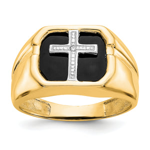 14k VS Diamond men's ring