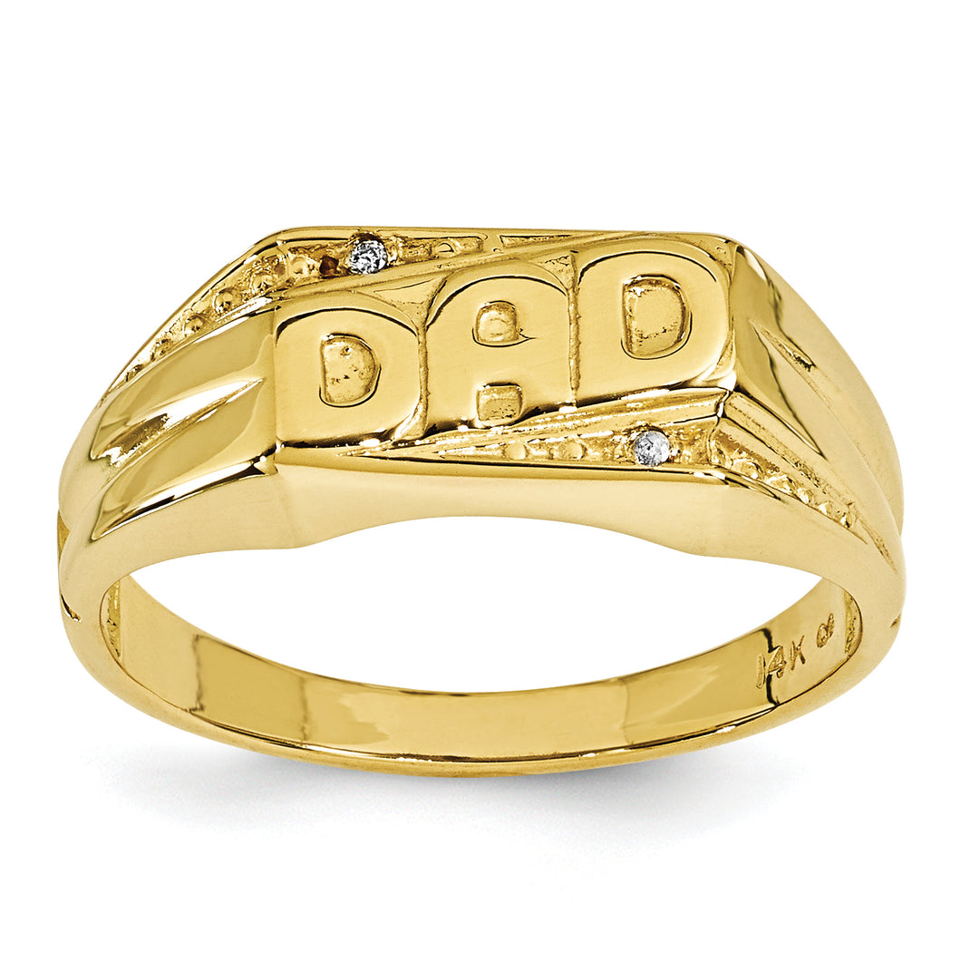 14k VS Diamond men's ring